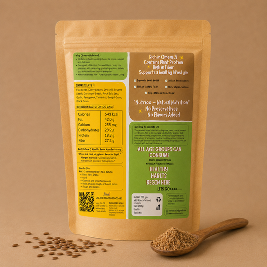 Flax Seed Blend (Spicy) 200g