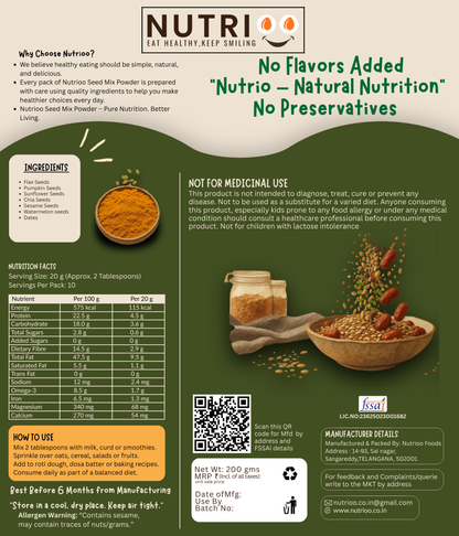 Seed Mix Powder (200g)